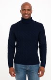 Pull col roulé torsade Darky