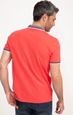 Polo manches courtes Corail