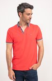 Polo manches courtes Corail