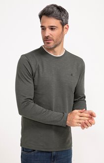 Tee-shirt manches longues Slun interlock