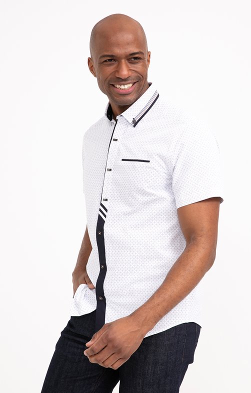 Chemise White Text Studio