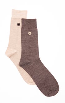 Lot 2 paires de chaussettes en laine