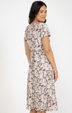 Robe midi imprimée