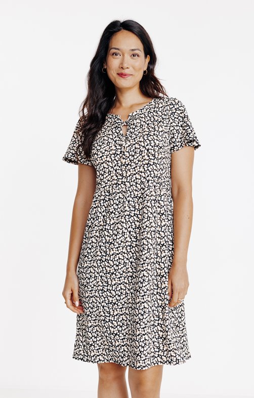 Robe en maille gaufrée