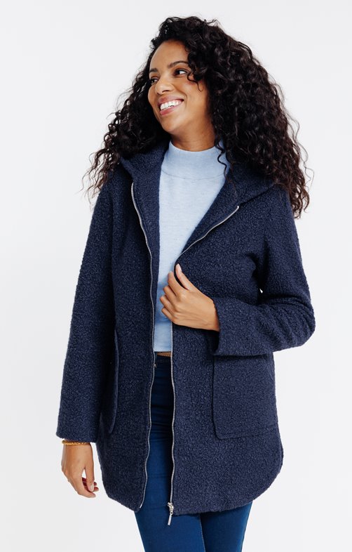 Manteau à capuche