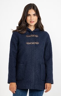 Manteau à capuche