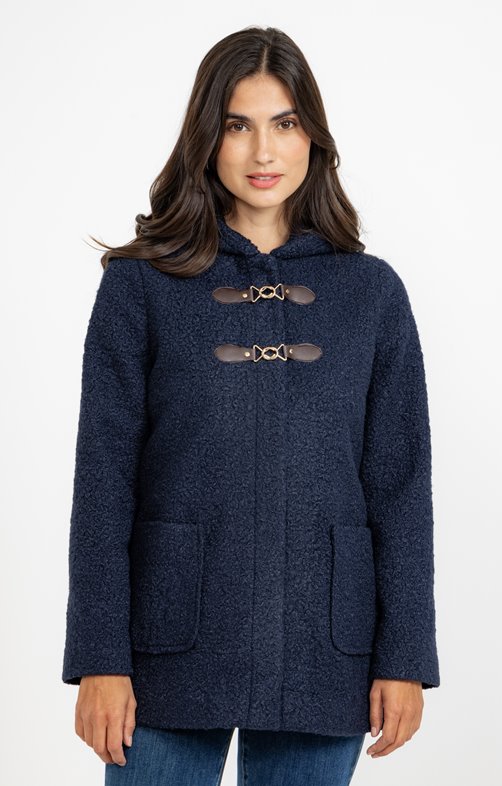 Manteau à capuche