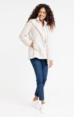 Manteau en laine bouillie
