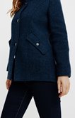 Manteau boutonné avec poches