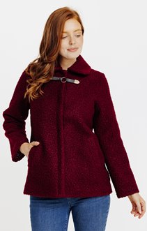 Manteau bouclette doublé