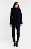 Manteau duffle capuche