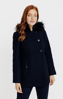 Manteau duffle boutonné