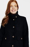 Manteau court doublé