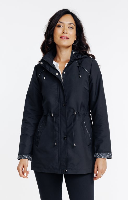 Parka à capuche