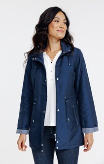 Parka à capuche