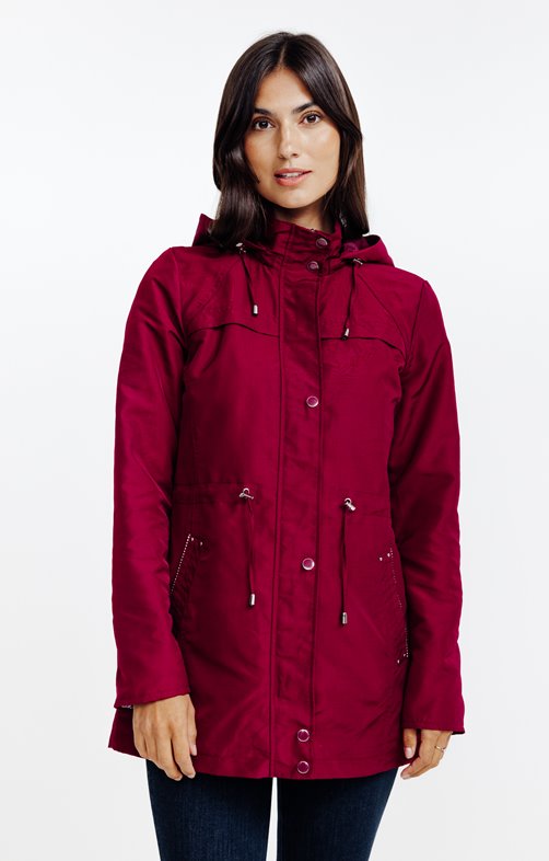 Parka à capuche