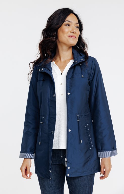 Parka à capuche