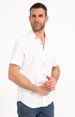 Chemise manches courtes Crepon