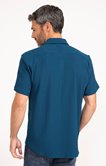 Chemise manches courtes Crepon