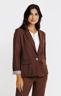 Blazer fluide doublé