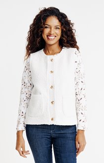 Gilet sans manches non doublé