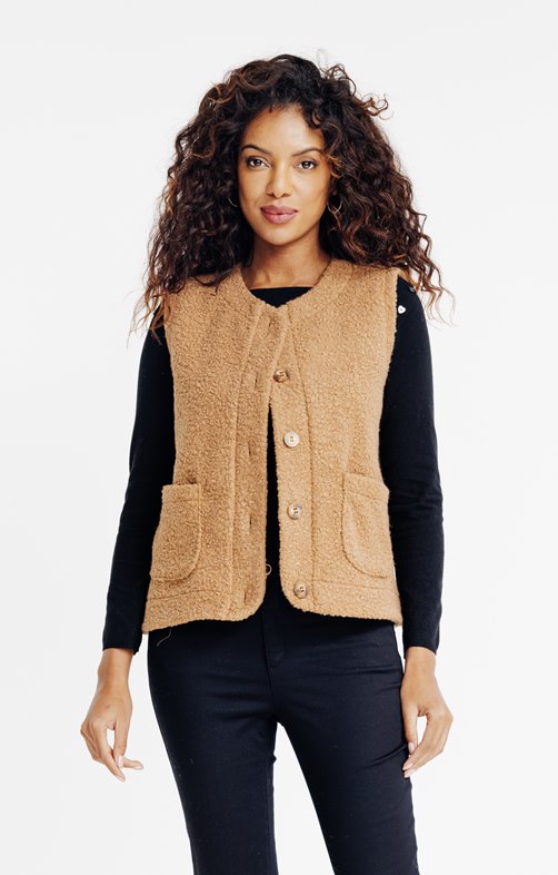 Gilet sans manches non doublé