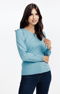 Pull tricotage fantaisie