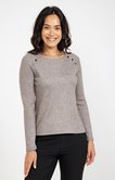 Pull en maille fantaisie brillante