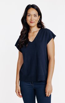 Pull avec strass placés
