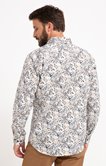 Chemise regular à motifs imprimés