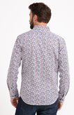 Chemise ajustée à motifs imprimés