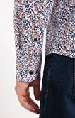 Chemise ajustée à motifs imprimés
