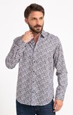 Chemise regular à motifs imprimés