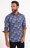 Chemise regular à motifs imprimés