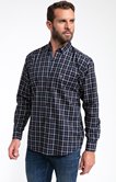 Chemise regular à carreaux