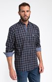Chemise regular à carreaux