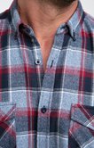 Chemise flanelle à carreaux 