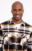 Surchemise regular à carreaux 