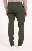 Pantalon chino imprimé coupe ajustée