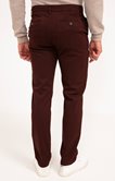 Pantalon chino Diago print coupe ajustée