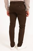 Pantalon chino Diago print coupe ajustée