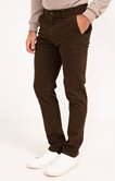 Pantalon chino Diago print coupe ajustée