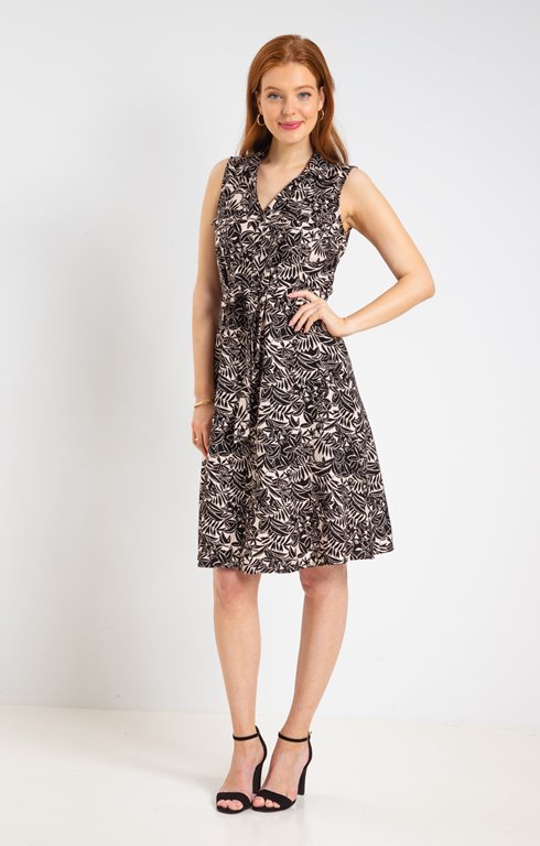 Robe chemise imprimée 