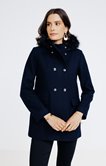 Manteau à capuche