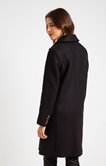 Manteau droit col tailleur