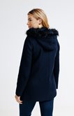 Manteau à capuche