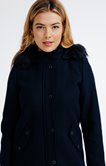 Manteau à capuche
