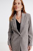 Manteau droit col tailleur