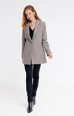 Manteau droit col tailleur