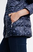 Doudoune imprimée courte 